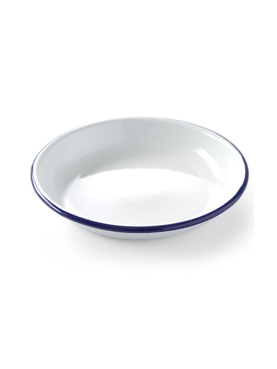 Hendi Teller Suppe Inox Weiß mit Durchmesser 24cm