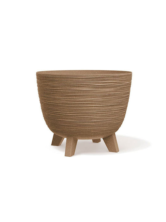 Flower Pot 23.6x19.5cm in Beige Color 103921K