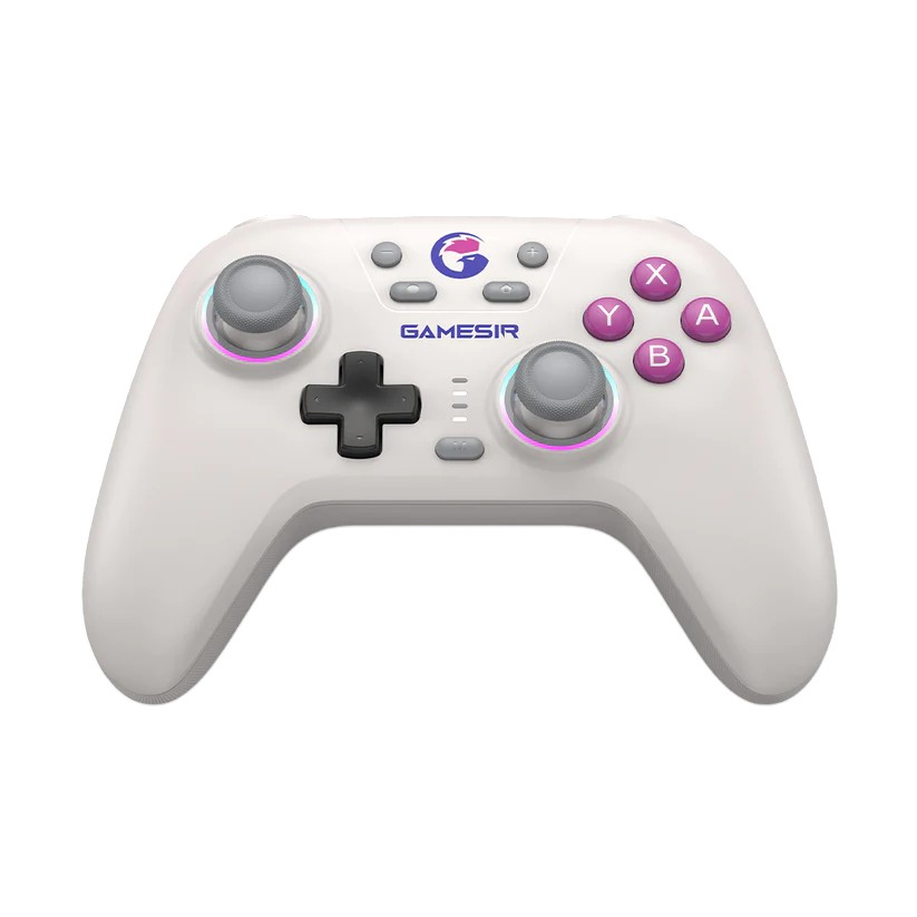 Gamesir Nova Ασύρματο Gamepad για Android / PC / Switch / iOS Λευκό (GameSir-T4n)