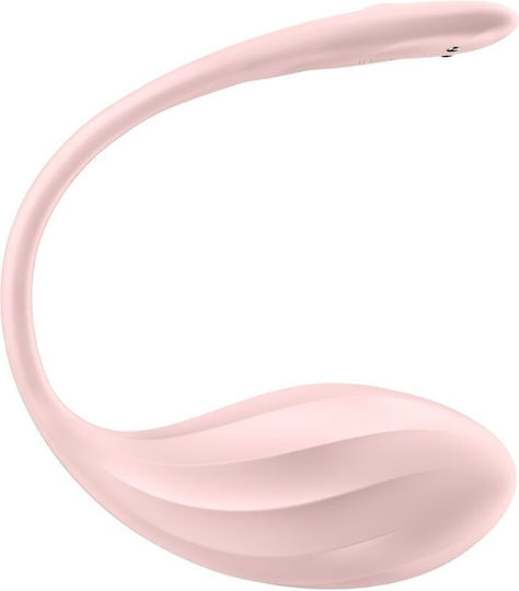 Satisfyer Ribbed Petal Vibrator for Couples with Remote Control Pink