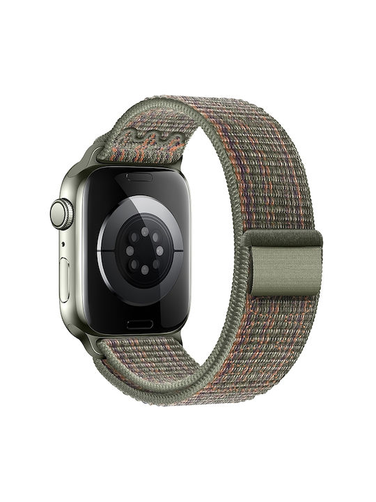 Hoco Wa25 Curea Tesatura Verde (Apple Watch 38/...