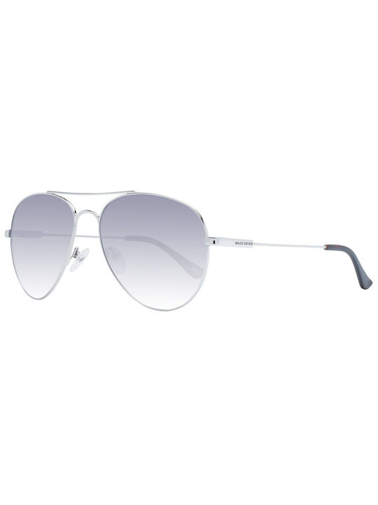 Skechers Sunglasses with Silver Metal Frame and Gray Gradient Lens SE6096 5610D