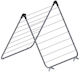 Filplast Metallic Folding Floor Clothes Drying Rack with Hanging Length 10m