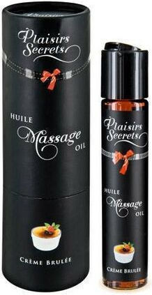 Ερωτικό Λάδι Μασάζ Plaisirs Secrets 59 Ml Créme Brûlée