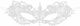 Maskarade Maskarade Zenith BDSM Маска в Бял Цвят