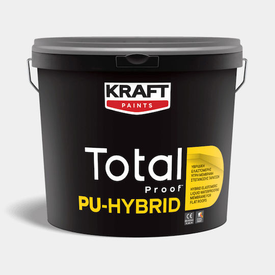Kraft Total Proof Pu-Hybrid Elastomer Acryl Dichtungsmaterial Polyurethan 13kg Weiß