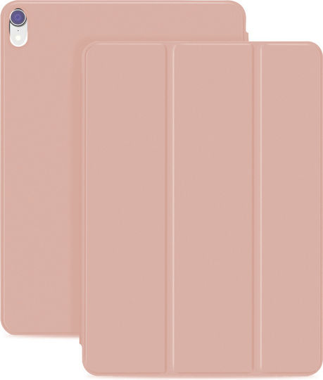 Flip Cover Ροζ Χρυσή (Samsung Galaxy A9 X110/X115)
