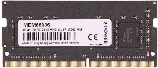2 Power DDR4 with Module 1x8GB and Speed 2400 for Laptop