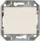 DIL Recessed Wall Switch One-Way with Frame Cha...