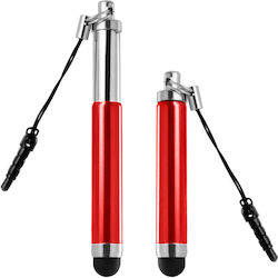 Avizar 3.5mm Jack Стилус Пен в Червен цвят