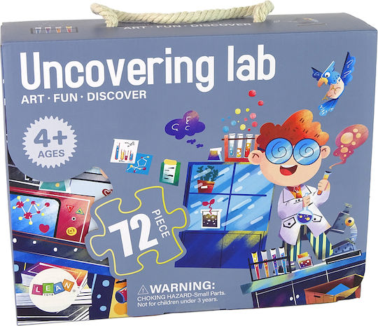 Παιδικό Puzzle Science Science Laboratory για 4+ Ετών 72pcs Lean Toys