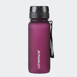 Uzspace Tritan Bpa Free Leakproof Παγούρι Πλαστικό 650ml Κόκκινο