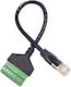 E Zy.Net Καλώδιο 0.2m EZ-RJ45MC8P 1τμχ