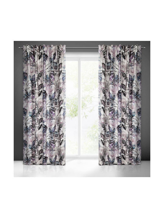 Eurofirany Curtain with Pencil Pleat Lily White 140x270cm