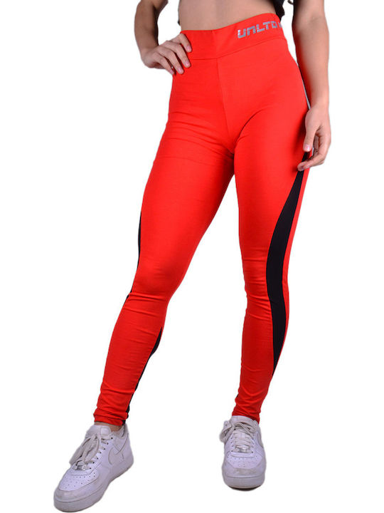 Schulung Frauen Lang Leggings Rot