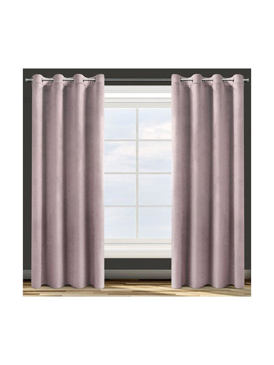 Eurofirany Curtain Pink 140x250cm