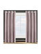 Eurofirany Curtain Pink 140x250cm