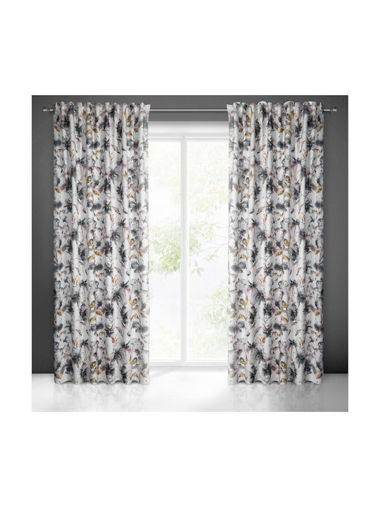 Eurofirany Curtain with Pencil Pleat Nika White 140x270cm