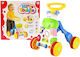 Lean Toys Hippo Rattles Crinkles Mirror mit Geräuschen Mehrfarbige
