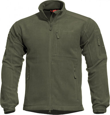 Pentagon Hunting Cardigan Fleece Olive Green