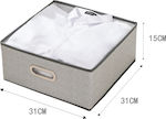 Tpster Fabric Storage Box For Clothes 31x31x15cm 1pcs