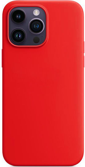 Cti Liquid Back Cover Silicone Red (iPhone 14 Pro)