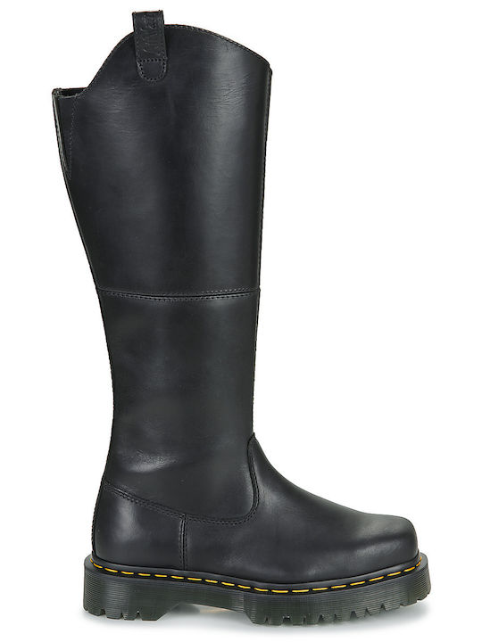Dr. Martens Amaayah Hi Black Orleans Din piele Cizme dama Negre Dr. Martens Amaayah Hi Black Orleans Din piele Cizme dama Negre