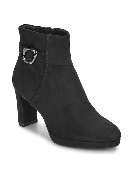 Tamaris Women's Ankle Boots with High Heel Black