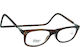 Clic Lesebrille +2.00 mit Magnet in Braun Farbe CLASHBURYBROWN200