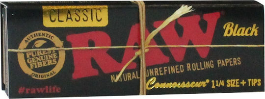 Raw Black 1 1/4 Size Τζιβάνες