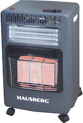 Hausberg Κεραμική Σόμπα Υγραερίου 4200W Γκρι