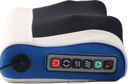 Pillow Massage Shiatsu for the Neck & the Back with Heating Function Blue