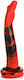 XR Glass Dildo With Suction Cup Red 36cm