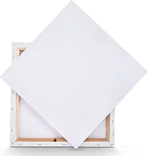 Stylex Creative Καμβάς σε Τελάρο Λευκός Τετράγωνος 20x20εκ. 1τμχ