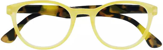 Silac Lesebrille +2.50 in Gelb Farbe