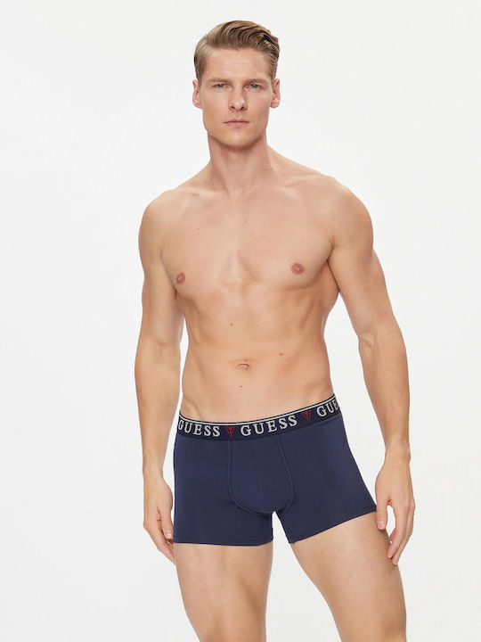 Guess Herren Boxershorts Gone Wild Blue 3Packung