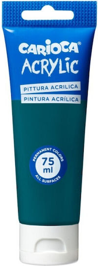 Carioca Acrylic Paint Set Verde Esmeralda 75ml 1Stück