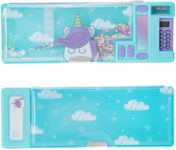 Yolo Magnetic Pencil Case with Calculator Light...