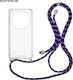 Sonique Armor Clear Silicone Case with Lanyard ...