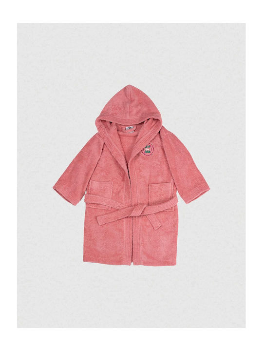 Sunshine Kids Hooded Bathrobe Coral