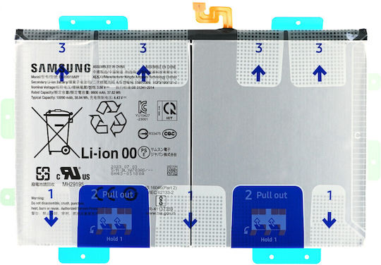Samsung Battery 10090mAh for SM-X810, SM-X816, SM-X610, SM-X616