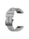 Techsuit Λουράκι Σιλικόνης Γκρι (Garmin Fenix 5/5 Plus 6/6 Pro/7/Forerunner 935/945/955/Approach S60/S62)