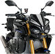 Puig Front Motorcycle Spoilers for Yamaha MT-10 Black 1pcs