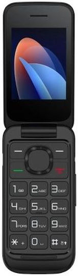 TCL 5023 Dual SIM Κινητό με Μεγάλα Κουμπιά (Αγγλικό Μενού) Μαύρο