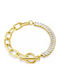 Bode Women's Bracelet Riviera made of Steel Gold Plated