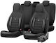 Auto Gs Front Car Seat Covers 11pcs Cotton Sport Black