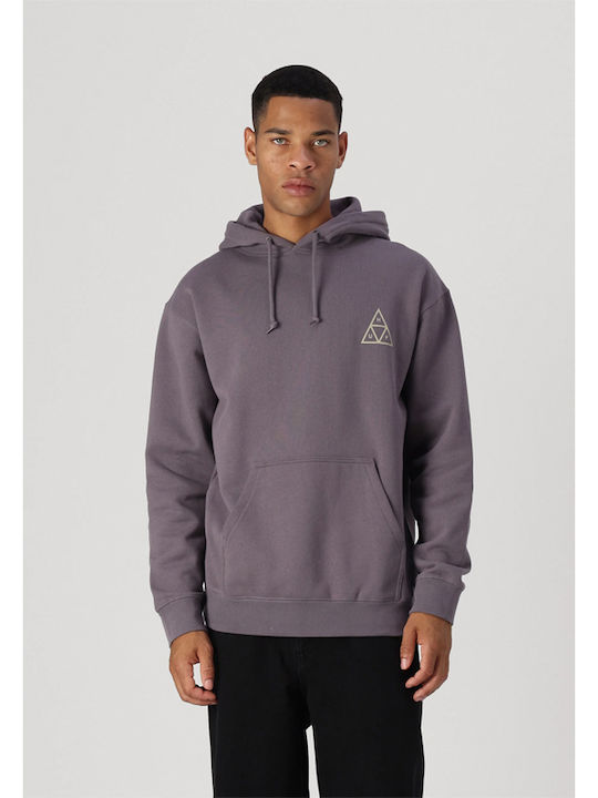 HUF Set Tt Po Суитшърт с Качулка Light Plum