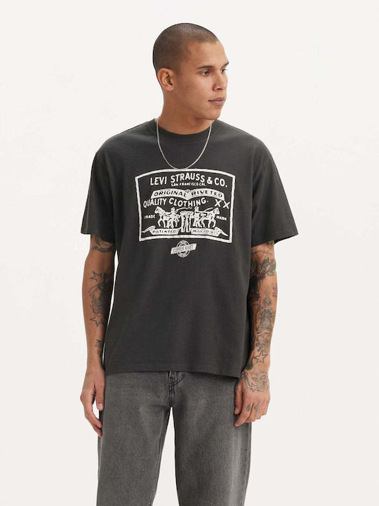 Levi's Vintage T-shirt Γκρι Ανθρακί
