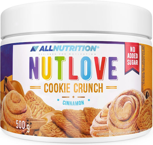 Allnutrition Nutlove Cookie Crunch Zimt Diätcreme Zimtaufstrich 500g