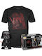 Funko Pop & Tee Adult Disney Star Wars Darth Vader Special Edition Bobble-head Vinyl Figure & T-shirt M